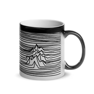 -coffee mug "magic" mt. lines