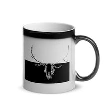 Load image into Gallery viewer, -coffee mug &quot;magic&quot; elk skull
